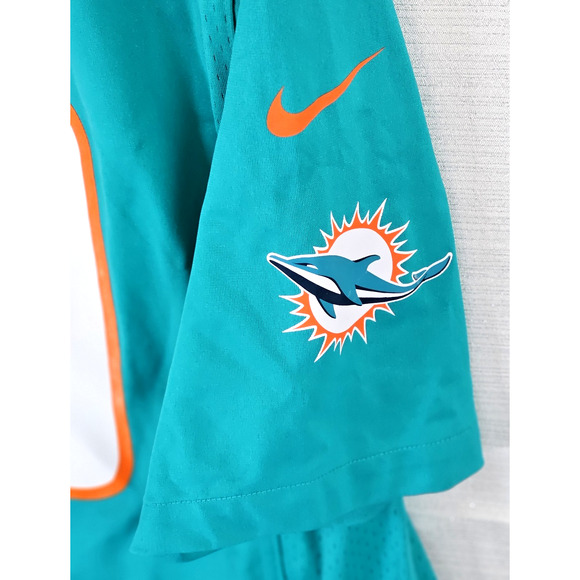 Miami Dolphins Nike Football Jersey NFL Players On Field Hill #10 Men's Large - Picture 4 of 8